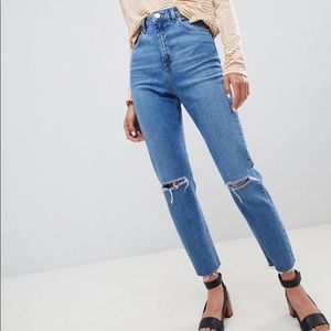 ASOS DESIGN high rise farleigh ‘slim’ mom jeans